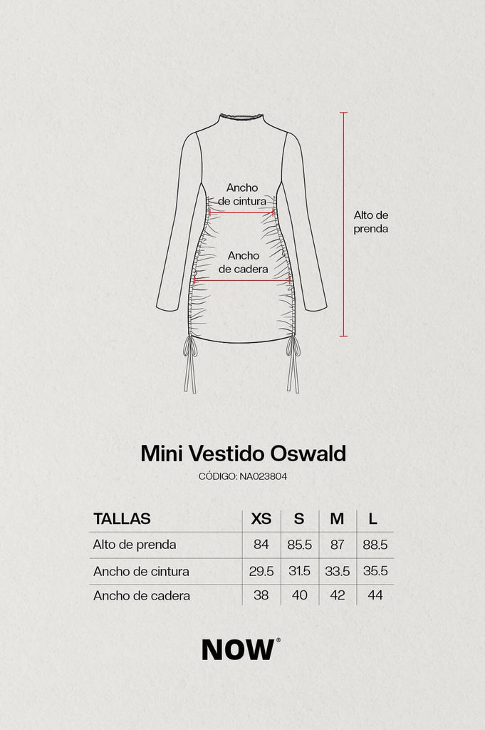 Mini Vestido Oswald VESTIDOS NOW 