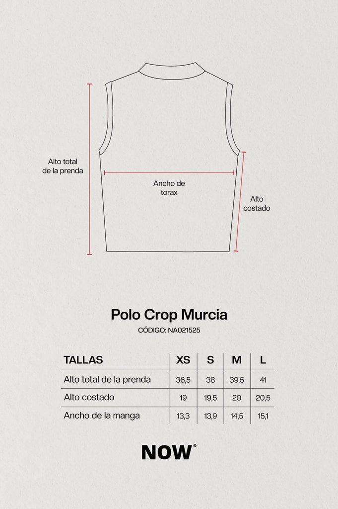 Polo Crop Murcia CROPTOPS NOW 