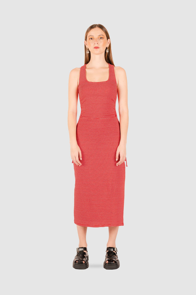 Maxi Vestido Ashmore VESTIDOS NOW Rojo S 