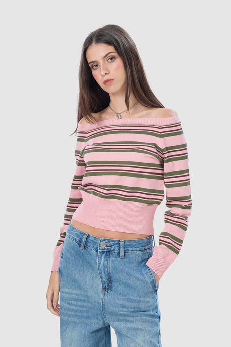 Chompa Slim Fit Jola CHOMPAS NOW Rosado XS 