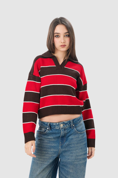 Chompa Regular Fit Milan CHOMPAS NOW Rojo XS 