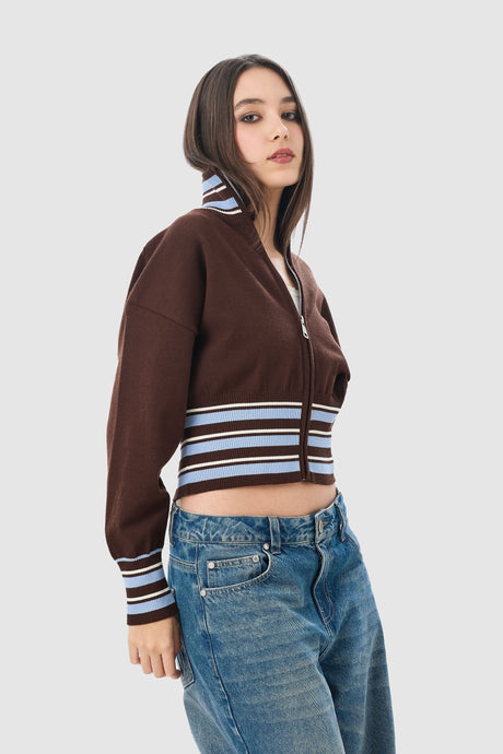 Chompa Slim Fit Kemi CHOMPAS NOW Celeste XS 