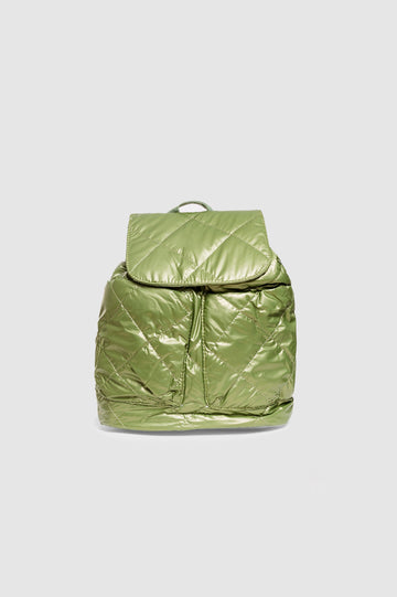 Mochila Puffer Glow MOCHILAS NOW Verde 