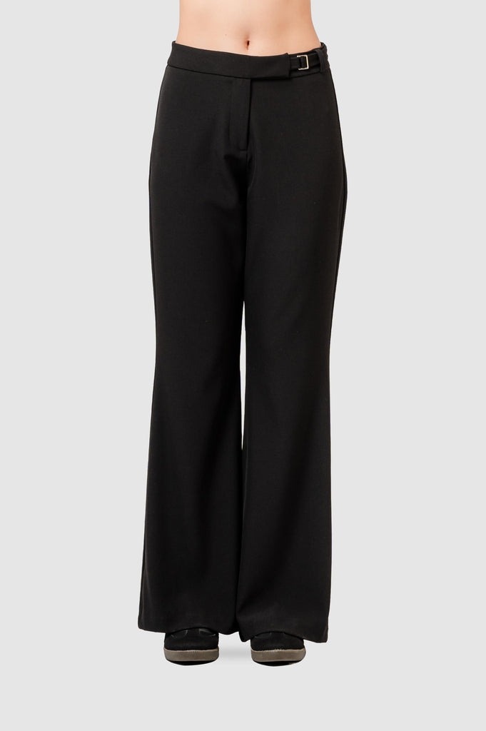 Pantalón Flare Fit Sain PANTALONES NOW Negro XS 