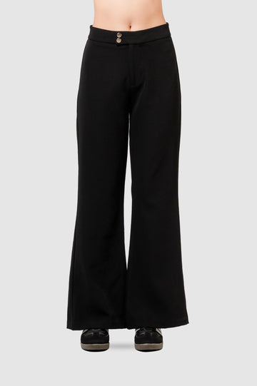 Pantalón Flare Fit Kelce PANTALONES NOW Negro XS 