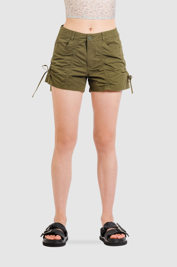 Short Ruched SHORTS NOW 24 Verde 