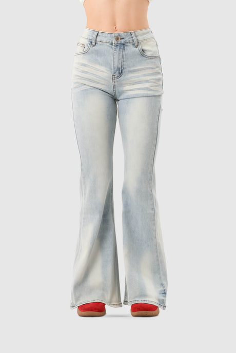 Pantalon Rach Flare Fit (X Large) JEANS NOW Celeste X Large 