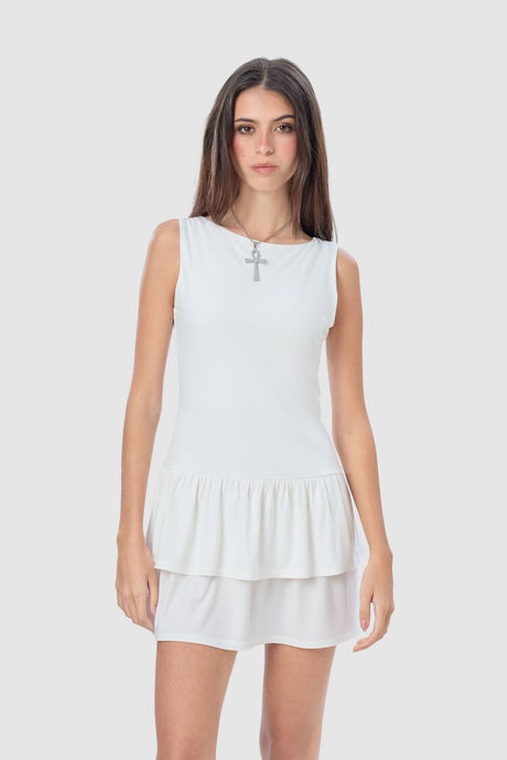 Mini Vestido Zurich VESTIDOS NOW Perla XS 
