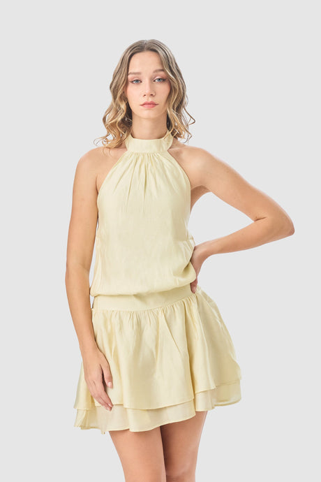 Mini Vestido Derry VESTIDOS NOW Perla X Small 
