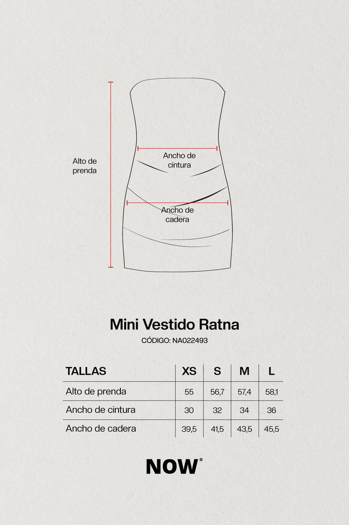 Mini Vestido Ratna VESTIDOS NOW 