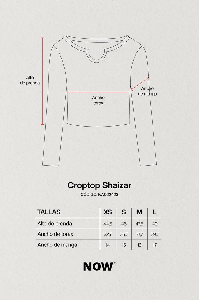 Croptop Shaizar CROPTOPS NOW 