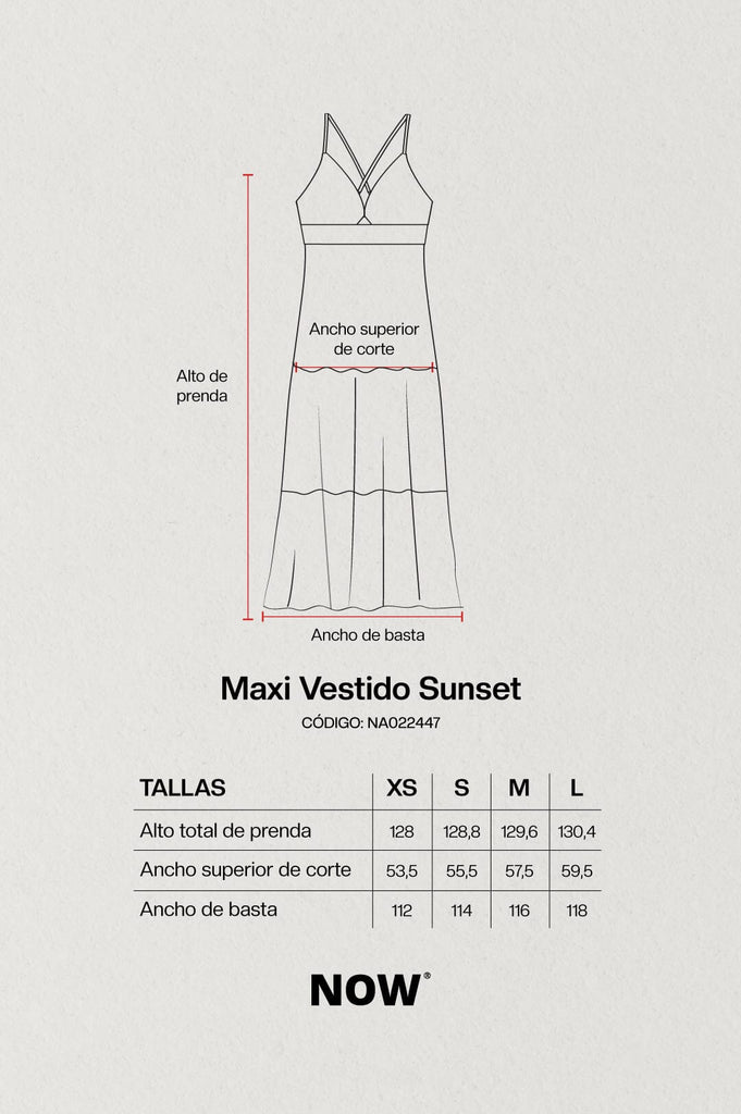 Maxi Vestido Sunset VESTIDOS NOW 