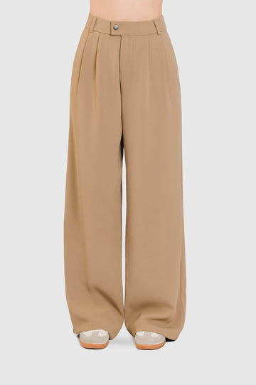 Pantalón Recto Farah - Beige PANTALONES NOW 