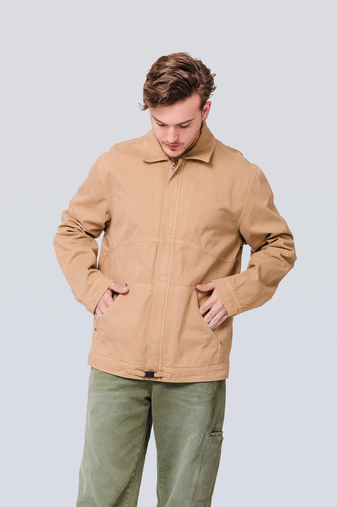 Casaca Boxy Fit Hamis - Beige CASACAS THE LOST BOYS 