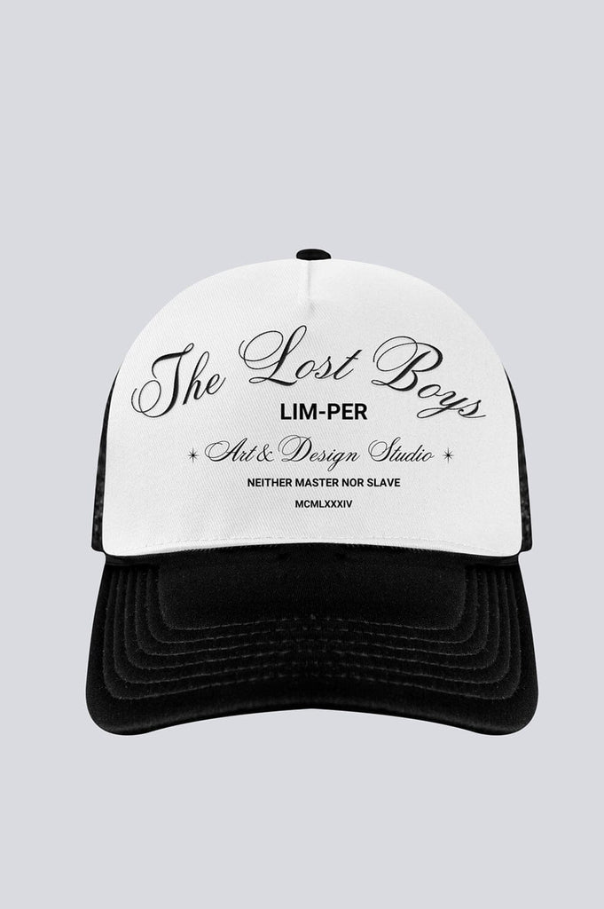 Trucker Hat 001 GORRAS THE LOST BOYS Blanco 